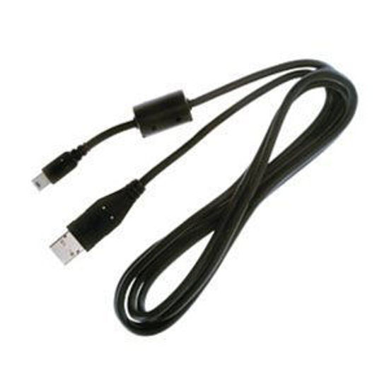 Picture of K1HA05CD0014 USB Data Cable for Select Panasonic Lumix Digital Cameras (Compatible Models Listed Below)