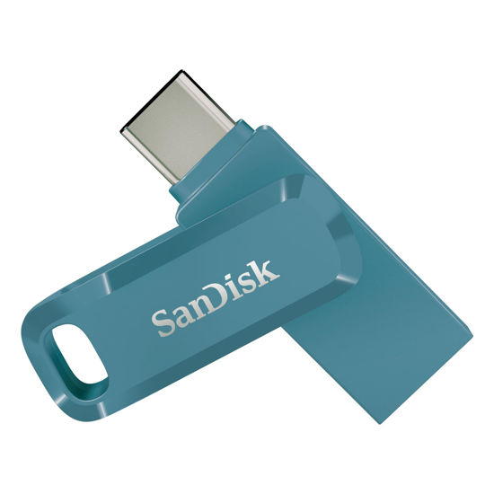 Picture of SanDisk 128GB Ultra Dual Drive Go USB Type-C Flash Drive - Up to 400 MB/s, Navagio Bay - SDDDC3-128G-G46NBB