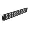 Picture of QiaoYoubang 2U Hinged Blank Rack Mount Panel Spacer with Venting for 19 inches Network Cabinet or Server Rack Enclosure (2UVBP)