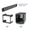 Picture of QiaoYoubang 2U Hinged Blank Rack Mount Panel Spacer with Venting for 19 inches Network Cabinet or Server Rack Enclosure (2UVBP)