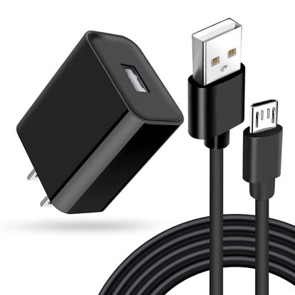 Picture of Replacement Kindle Fire 6 7 HD 8 10/7 HD 8 10 Kids Micro USB Wall Charger Charging Cord for FireTV Stick, Fire Tablet, Kindle Fire 6 7 HD 8 10/7 HD 8 10 Kids, HD 8.9" Tablet LTE & HDX 8.9 "7" Tablet