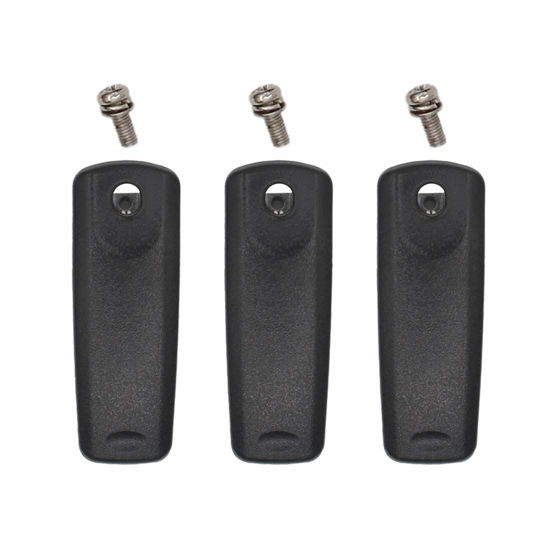 Picture of Clip-18 Belt Clip for Vertex Standard VX-230 VX-231 VX-351 VX-354 VX-350 Two Way Radio 3PCS