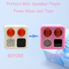 Picture of Silicone Cover for Yoto Mini Player, Protective Sleeve Case Compatible with Audio Music Player (Pink)