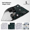 Picture of GCJUYA Protective Wrap, Camera wrap, Magic Self-Adhesive Cloth, 21.65"x21.65" Anti-scratch Lens Camera Wrap, Folding, Washable, Lens pouches, Soft cloth with a sticky for camera and tech gear