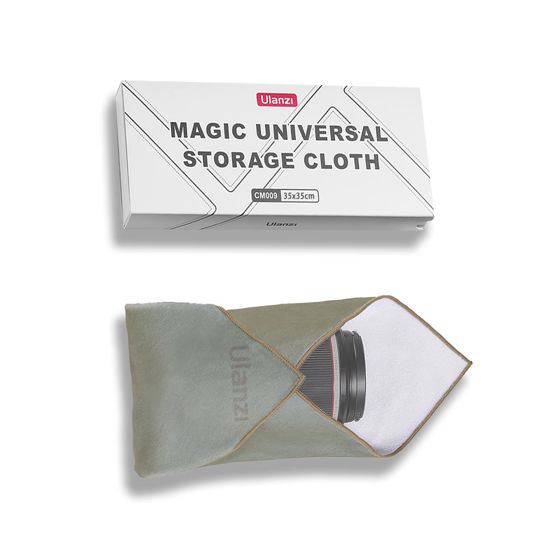 Picture of ULANZI Magic Universal Storage Cloth, Easy Wrapping and Safe Protection from Collissions， Bumping and Friction for Camera & Digital Accessories (35 * 35cm)