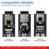 Picture of Freenove Breakout Board for ESP32 / ESP32-S3 WROVER WROOM, Terminal Block Shield with Pin Header, 5V 3.3V Power Outputs, GPIO Status LED