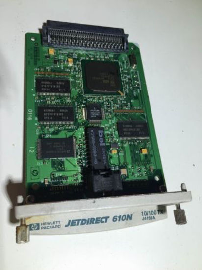 Picture of caoduren REFURBISHED FOR HP JETDIRECT CARD 610N 10/100TX J4169A NETWORK PRINT SERVER CARD