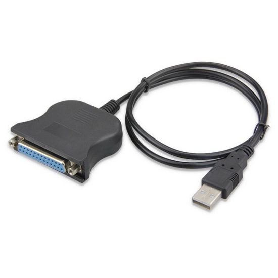 Picture of axGear DB25 USB to Female Parallel IEEE 1284 Printer Adapter Cable Cord