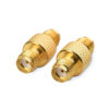 Picture of Cable Matters 2-Pack SMA Female to SMA Female Coaxial RF Adapter (SMA to SMA Coupler Adapter, RF Coupler Adapter)