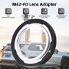 Picture of M42-FD Lens Adapter, M42-FD M42 Screw Lens for Canon FD F-1 A-1 T60 FTB Film Camera Adapter, for Zeiss, for Pentax, for Praktica, for Mamiya, for Zenit