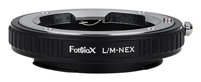 Picture of Fotodiox Lens Mount Adapter - Compatible with Leica M Lens to Sony Alpha E-Mount Mirrorless Cameras