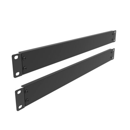 Picture of Jingchengmei 2 Pack 1U Metal Disassembled Blank Panel 1U Rack Mount Spacer for 19in Server Rack Enclosure or Network Cabinet, Black (ABPA2PC)