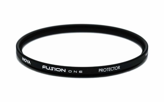 Picture of Hoya 58mm Fusion ONE Protector Camera Filter, Black - Professional-Grade Optical Glass, 18-Layer Multi-Coating, Stain Resistant, Water Repellent