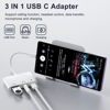 Picture of UWECAN USB C to USB Adapter, 3 in 1 USB C to USB A OTG Adapter with 3.5mm Headphone Audio Jack and Fast Charging Port, USB-C Splitter Compatible with Most Type-C Phones,Laptops,iPad Pro, iPhone 15