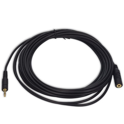 Picture of 15' Remote Extension Cable for LANC, DVX and Control-L Cameras and Camcorders from Canon, Sony, JVC, Panasonic by NetSellsIt