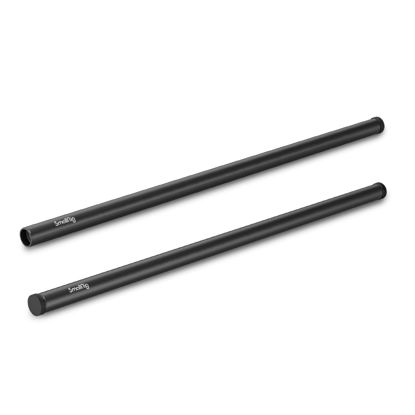 Picture of SmallRig 16 Inches (40 cm) Black Aluminum Alloy 15mm Rod with M12 Female Thread, Pack of 2-1054