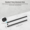 Picture of SmallRig 16 Inches (40 cm) Black Aluminum Alloy 15mm Rod with M12 Female Thread, Pack of 2-1054