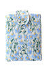 Picture of Embroidered Daisy Padded Kindle Paperwhite Sleeve with Metal Snap Closure (Blue Beige)