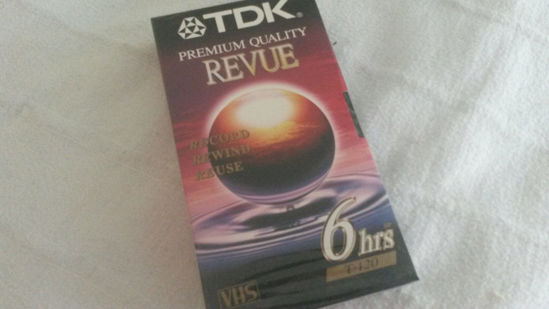 Picture of TDK T-120 VHS Cassette - 6 Hour