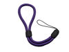 Picture of Zkeebs 8.8 inch Adjustable Hand Wrist Strap Lanyard, for AirPods, Samsung buds, Phones, Camera, GoPro, USB Drive, Small items (Purple)