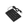 Picture of Vbestlife Number Pad Numeric Keypad, Portable Mini USB Numeric Keypad Number Keyboard for Laptop