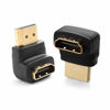 Picture of Cable Matters Combo Pack 270 Degree and 90 Degree HDMI Adapter (Right Angle HDMI) with 4K and HDR Support