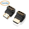 Picture of Cable Matters Combo Pack 270 Degree and 90 Degree HDMI Adapter (Right Angle HDMI) with 4K and HDR Support