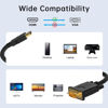 Picture of Jozzai HDMI to VGA Cable 3.3 Feet （Male to Male） 1080P HD Video Cord Compatible for Computer, Desktop, Monitor, Projector, HDTV (NOT Bidirectional)