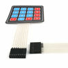 Picture of E-outstanding 4x4 Keypad 2PCS 16 Key Self Adhesive Membrane Matrix Switch Keyboard for Prototyping PIC AVR