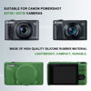 Picture of Supmay Camera Case for Canon PowerShot SX740/ SX730 Digital Camera, Soft Silicone Protective Bag Removable Lens Cover, Silicone Cover Rubber Soft Camera Case, Green