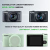 Picture of Supmay Camera Case for Canon PowerShot SX740/ SX730 Digital Camera, Soft Silicone Protective Bag Removable Lens Cover, Silicone Cover Rubber Soft Camera Case, Jelly Green