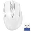 Picture of TECKNET Wireless Mouse, 2.4G Ergonomic Optical Mouse, Computer Mouse for Laptop, PC, Computer, Chromebook, Notebook, 6 Buttons, 24 Months Battery Life, 4000 DPI, 6 Adjustment Levels