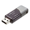 Picture of PNY 128GB Turbo Attaché 3 USB 3.0 Flash Drive, Grey, P-FD128TBOP-GE, 100MB/s, Light-Weight Durable - Data Storage and Transfer