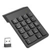 Picture of TATMOHIK Number Pad Wireless Numeric Keypad Numpad 18 Keys with a 2.4GHz USB Receiver,Portable and Upgraded 10-Key Financial Accounting Numeric Pad for Surface Pro/laptops/desktops/PC