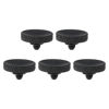 Picture of PATIKIL Camera Shutter Button, 5 Pack Soft Shutter Release Button Pure Copper Camera Button Knurled Suitable for DSLR/SLR Camera, Matte Black