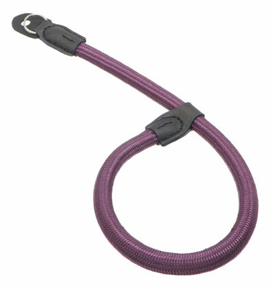 Picture of HITHUT Quick Release Camera Hand Strap Wrist Strap for SLR DSLR Digital Mirrorless Cameras Adjustable Purple