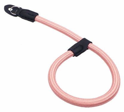 Picture of HITHUT Quick Release Camera Hand Strap Wrist Strap for SLR DSLR Digital Mirrorless Cameras Adjustable Pink