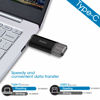 Picture of Type C Flash Drive, 2 in 1 OTG USB C+ USB 3.0 Dual Drive Waterproof Memory Stick with Keychain Metal for Computer, MacBook,Google's Chromebook Pixel,Samsung Galaxy (TYPE-C128GB)