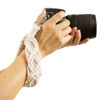 Picture of Boho Macrame Camera Wrist Strap, Rapid Fire Secure Camera Hand Strap, Compatible with All DSLR Cameras, Wrist Grip Camera Straps, Camera Wrist Straps for Photographers Canon Camera Hand Strap-Cream