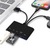 Picture of 5-in-1 SD Card Reader for i-Phone,Memory Card Reader&USB OTG Adapter,USB C and USB A Devices with Micro SD & SD Card Slots, Supports SD/Micro SD/SDHC/SDXC/MMC