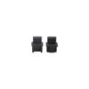 Picture of 50 Pack RJ45 Dust Cover Cap Ethernet Port Plugs Network Switch Port Protector for Fiber Optic Copper RJ45 Female Fiber Terminal Slot, Black Silicone/TPE Material