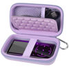 Picture of MP3 & MP4 Player Case for SOULCKER/G.G.Martinsen/Grtdhx/iPod Nano/Sandisk Music Player/Sony NW-A45 and Other Music Players with Bluetooth. Fit for Earbuds, USB Cable, Memory Card - Purple