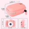 Picture of Leayjeen Kids Camera Case Compatible with Goopow/CIMELR/GKTZ/Xinbeiya/ArtCWK/Gofunly and More Toys Digital Camera & Video Camera and Accessories,Easter Birthday Gifts for Girls (Case Only)