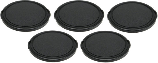 Picture of 82mm 5 pack Desmond Front Lens Cap for Camera Snap-On 82