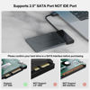 Picture of CLAVOOP SATA to USB 3.0 Adapter, USB to SATA Adapters 2.5" SSD to USB SATA III Hard Drive to USB Adapter Cable, USB A SATA External Converter Compatible for 2.5 Inch SSD Data Transfer