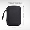 Picture of Hard Drive Carrying Case Bag Storage Organizer 2.5’’ Shockproof Carry Pouch Compatible with WD Elements,My Passport,Toshiba Canvio Portable Hard Drives, Canon Ivy Printer, Power Bank Charger