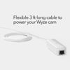 Picture of Wasserstein PoE Adapter Compatible with Wyze Cam V4/V3/V3 Pro, Wyze Cam Outdoor and Wyze Cam OG - Continuously power your Security Cam with USB Ethernet Adapter