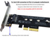 Picture of Bejavr PCIe 5.0 M.2 NVMe Adapter Expansion Card for PCIe5 Gen5 SSD, Backward Compatible with PCIe 4.0/3.0/2.0 and Gen4/Gen3. (X4)