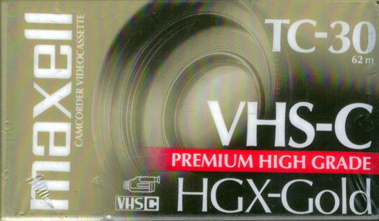 Picture of High Grade VHS-C Videotape Cassette Set of 2