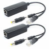 Picture of ANVISION 2-Pack 5V PoE Splitter, 48V to 5V 2.4A Adapter, Plug 3.5mm x 1.35mm, 5.5mm x 2.1mm Connector, IEEE 802.3af Compliant, for IP Camera and More